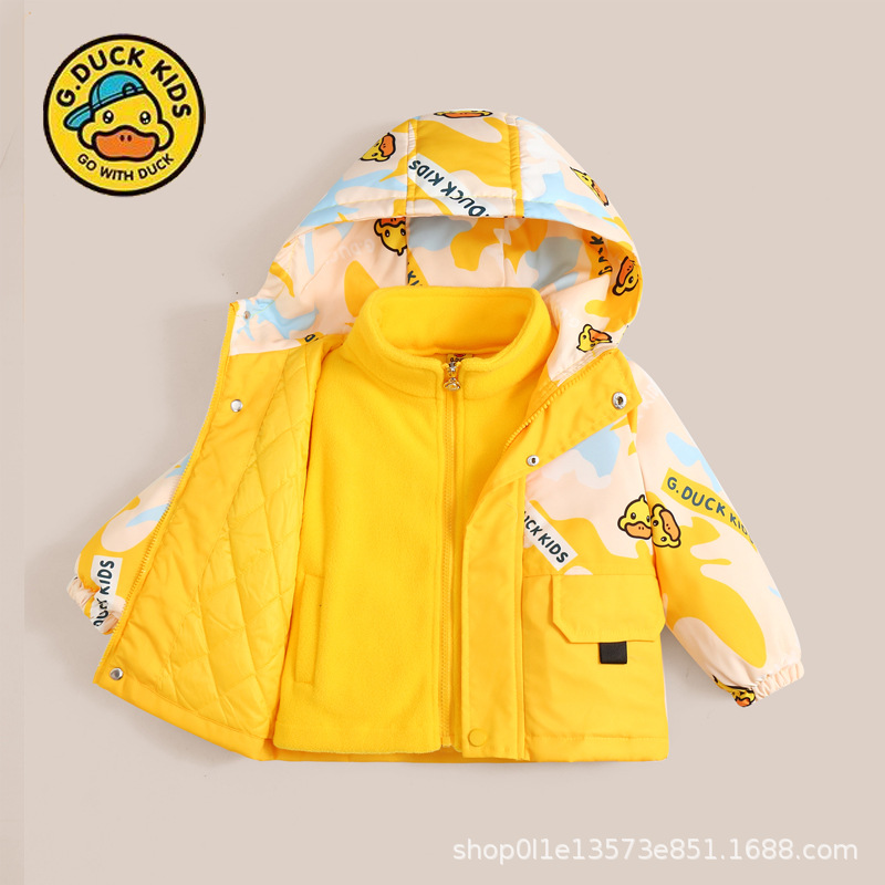 Yellow suit [quilted jacket + liner]]