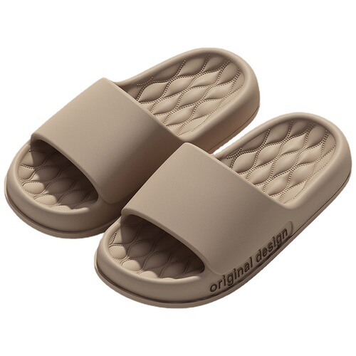 Lidani summer slippers for women's bathroom, special for indoor bathing, couples style, simple and comfortable outer wear, cloud-like slippers