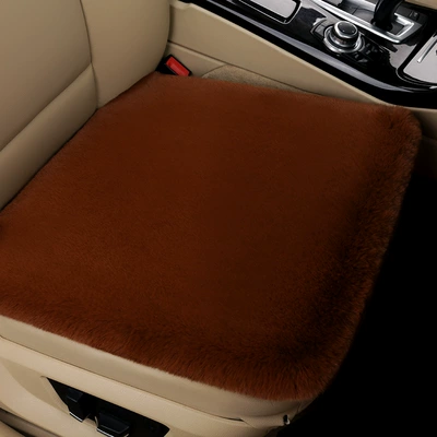 Wool pad: winter warm small square cushion long
