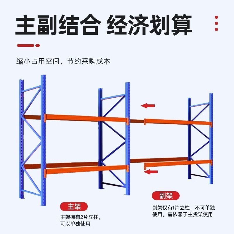 産業用重量棚屋内入力大型高位置パレット取り外し可能な冷間圧延鋼一体型倉庫棚|undefined