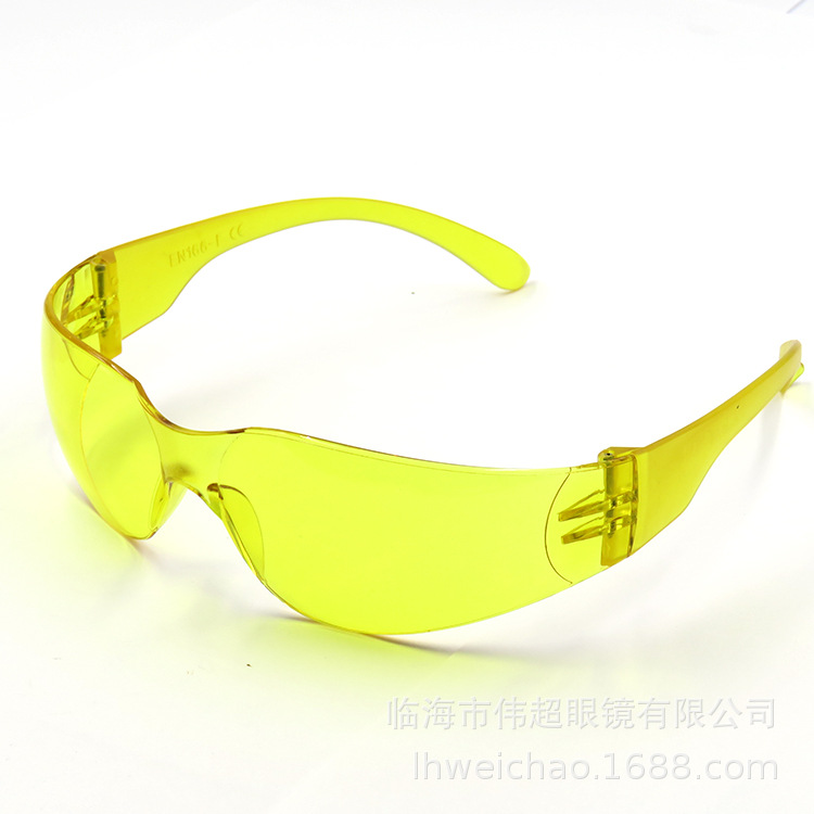 Желтые устойчивые к царапинам линзы