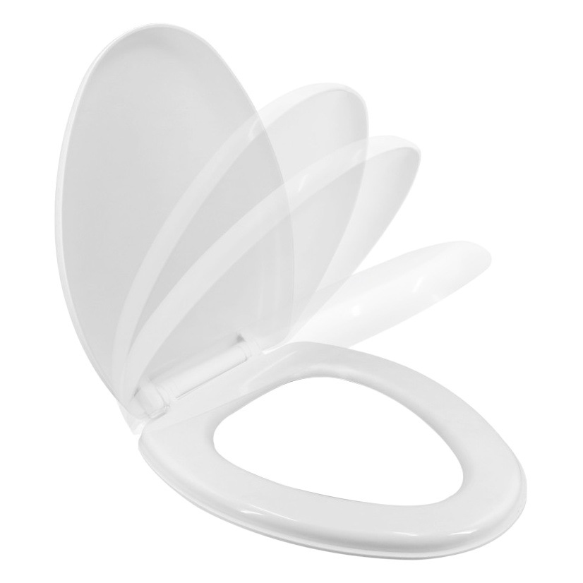 Toilet Seat Household Universal Quick-Installation Thickeneded Slow-Down Toilet Seat Old-Fashioned Uvo Toilet Seat Toilet Cover Accessories