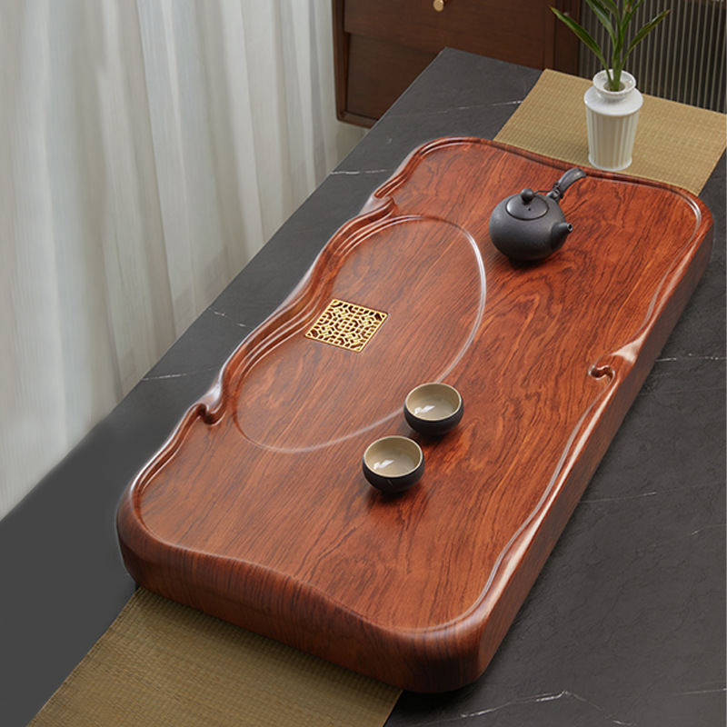 구리 큰 평면 배 pattern-7B 꽃 80x42x7cm