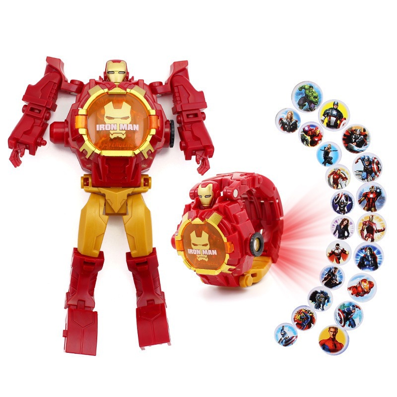 8526 Iron Man Transformation Watch [21 Picture Projection]