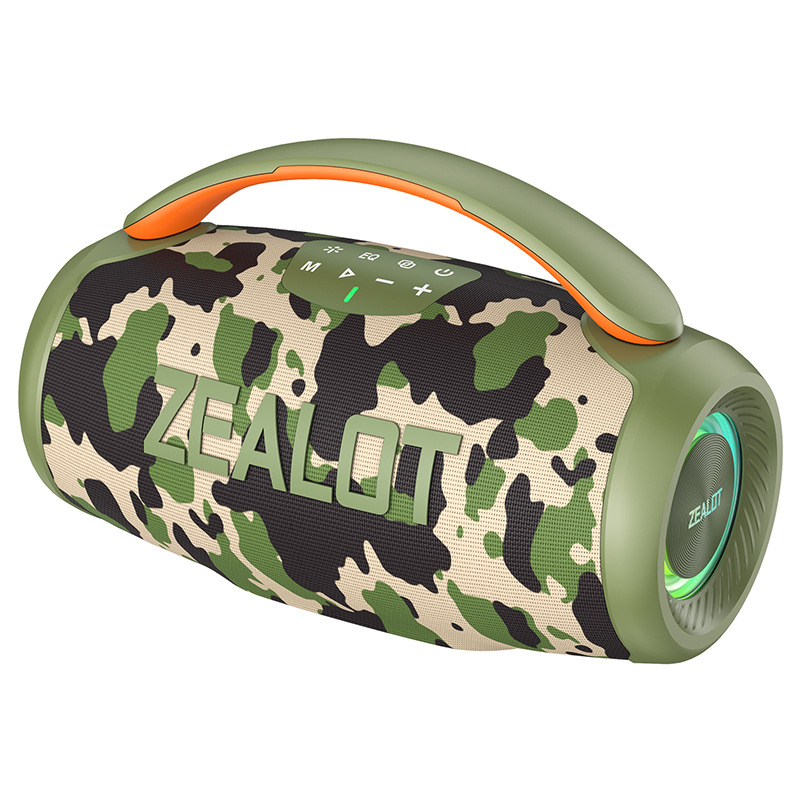 Failer P11 nuevo altavoz Bluetooth 50W bajo pesado portátil al aire libre con luz audio inalámbrico para acampar transfronterizo