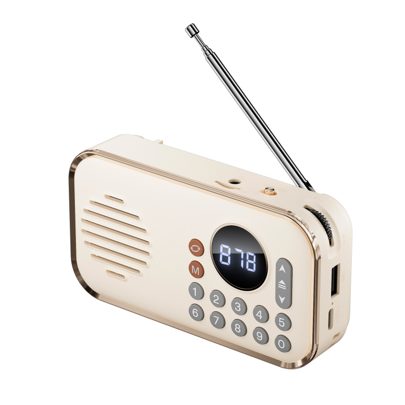 P35 高齢者向けの新しい Bluetooth オーディオカード U ディスクラジオポータブル音楽放送ウォークマンスピーカー|undefined