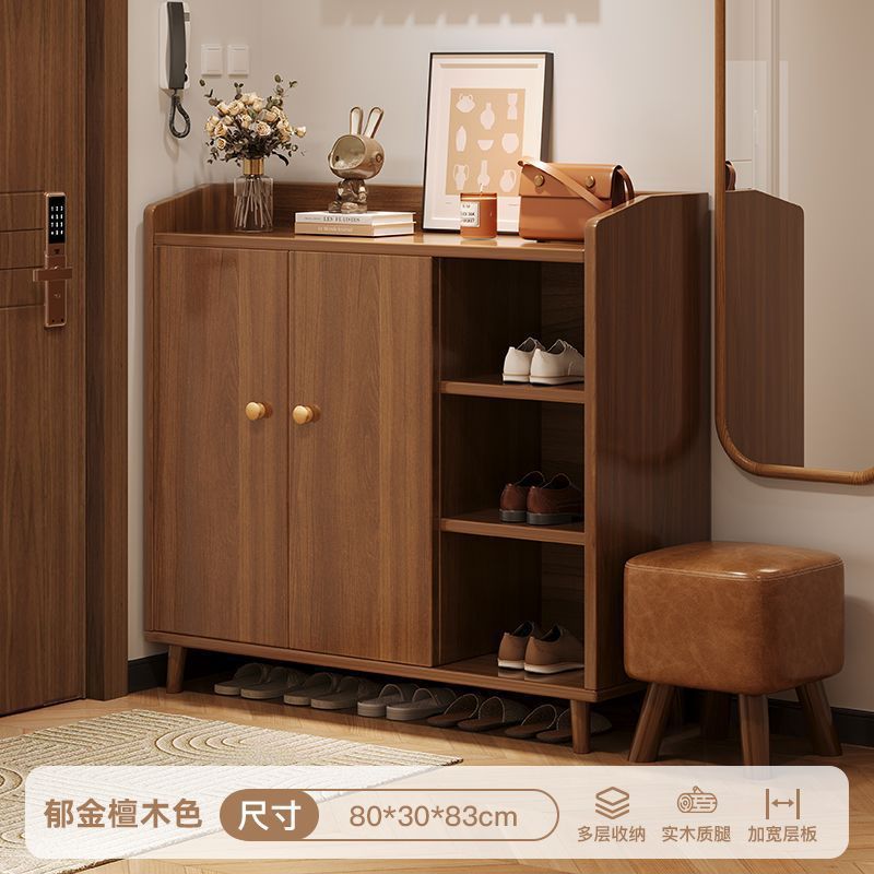 鞋柜收纳柜一体靠墙入户门玄关家用门口新款2025爆款室内储物鞋架|undefined