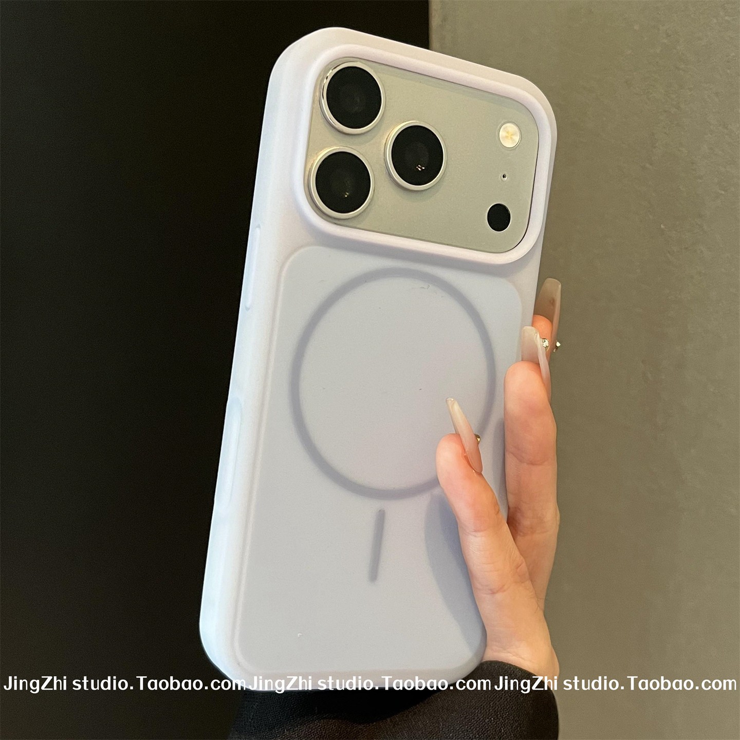 Aplicable para iPhone17promax caso de teléfono celular gelatina líquida silicona absorción de silicona 15 cubierta 16