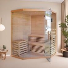 财升2025新品室内桑拿房 高端酒店会所干蒸房 WiFi远程控制汗蒸房