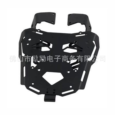 Suitable for Honda Cb400X 500X 500F Cbr500R Modified Rear Rack, Tail Box Bracket, Luggage Rack (Motorcycle frame) - black