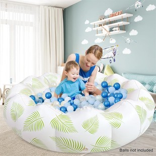 Korean Style Petal Pool Inflatable New Hot-Selling Children's Folding Round Petal Pool Home Baby Bath Pool