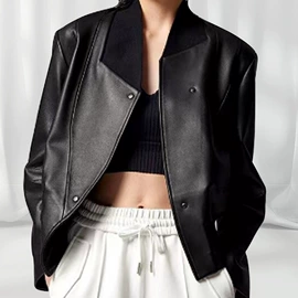 女式皮衣;男式真皮皮衣