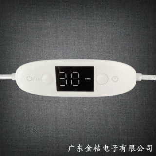 供应5-12V数码管8字显示usb调温定计时倒数双按键控NTC恒温开关线