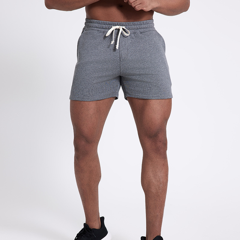 Men's Workout Shorts – Breathable Polyester Training Shorts For Running & Gym (Black/Light Gray/Dark Gray, M-3xl)_voghion.com
