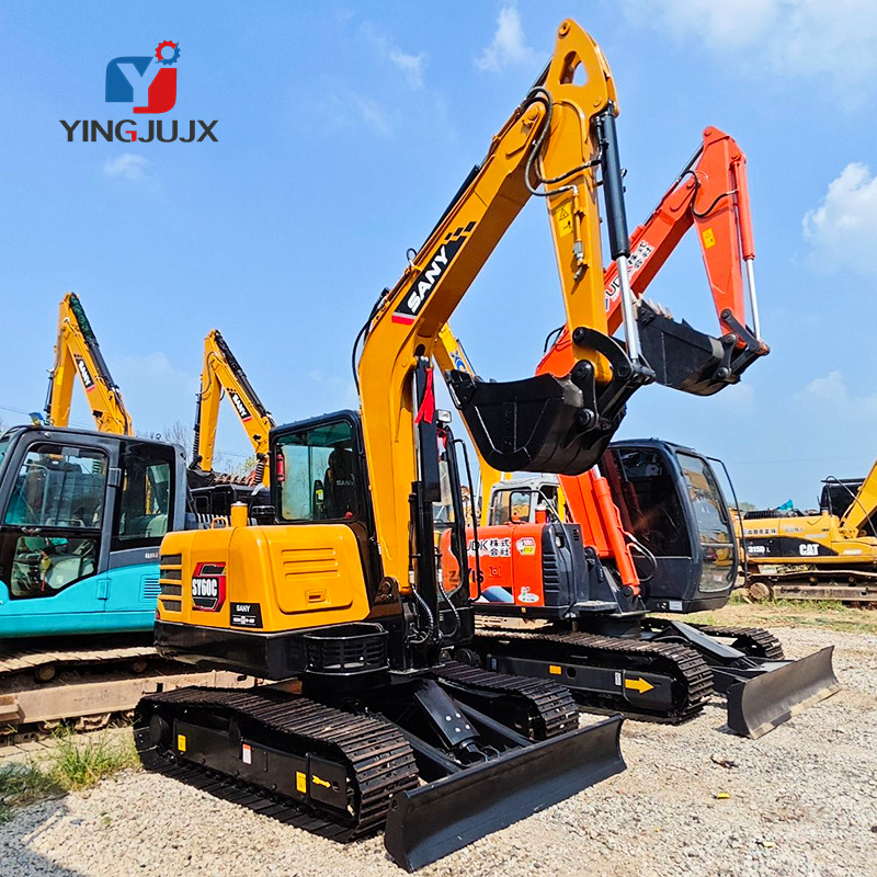 Excavadora SanySY60C Excavadora pequeña Exportación Fuente de garantía de calidad bajo precio bajo tiempo de trabajo