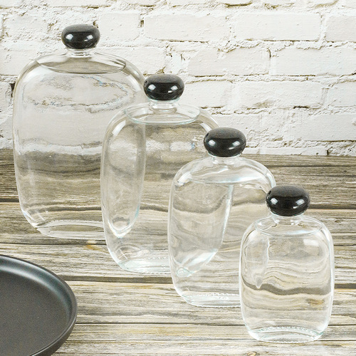 500ml glass bottle mini liquor bottle empty bottle beverage bottle clear glass wine bottle one jin small liquor bottle wholesale
