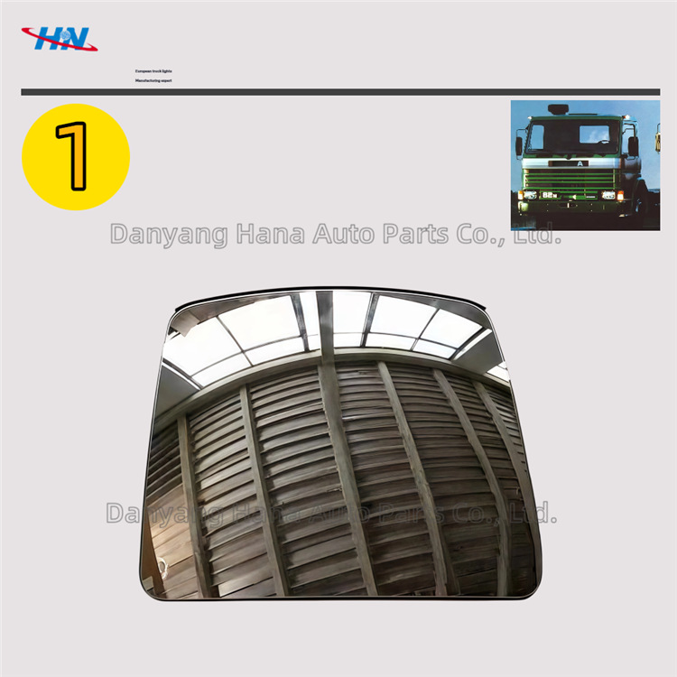 Lente gran angular con película calefactora 1749683 \ 1484049 para piezas de camiones Scania SCANIA