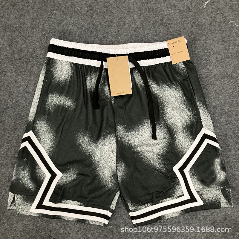 AJ フライングマン サマースポーツショーツ メンズ バスケットボール スポーツ ルーズショーツ 速乾性 膝ショーツ 通気性 クォーターパンツ|undefined