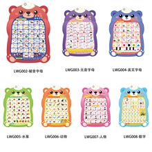 乐乐鱼中英泰3语有声挂图外贸早教发声挂图