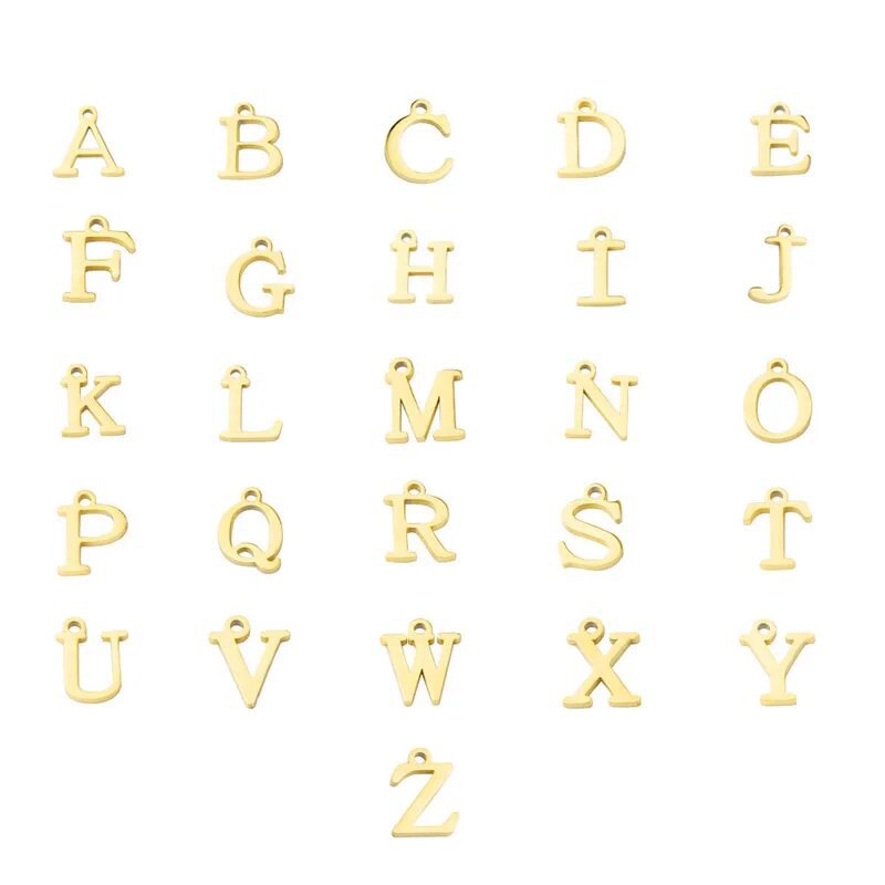Letter Pattern Simple Style Letter Titanium Steel Snake Chain Bracelets In Bulk
