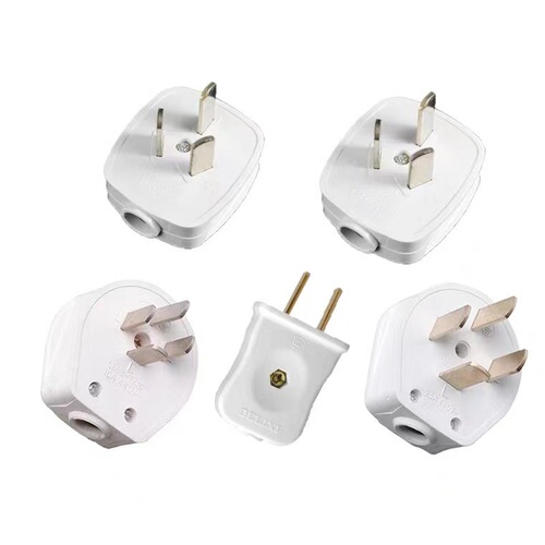 Wholesale three-core and four-core plug 4-hole 25A plug 16A air conditioner triangular plug power plug 10A two-prong plug