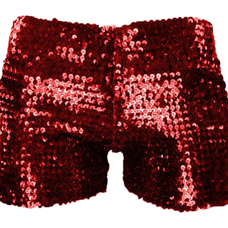 Сексуальные супер шорты с блестками для похудения, универсальное нижнее белье для выступлений светское искушение, летнее многоцветное