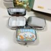 Small cartoon high-end metal container, handheld storage system