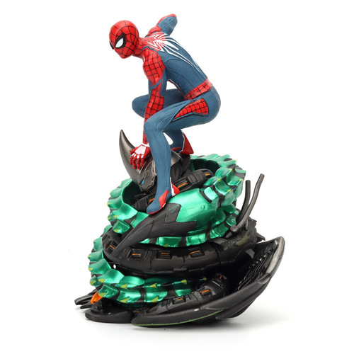 复仇者联盟钢铁蜘蛛侠 ps4游戏摆件 雕像场景模型盒装手办