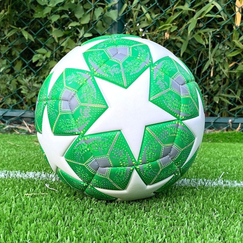 ミシン縫いサッカーフットボールワールドカップヨーロッパカップアメリカカッププレミアリーグ試合トレーニングNo.5 PVCサッカー卸売|undefined