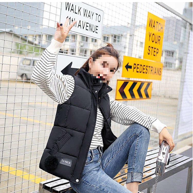 Wholesale Popular Vests, Versatile and Fashionable Korean-Style Vests, Casual Vests, Outdoor Warm Vests for Women