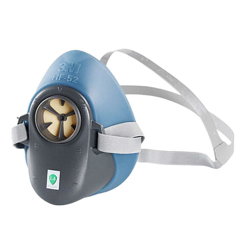 3M HF-52 de fábrica de productos químicos de silicona Sola Media máscara de pintura en aerosol pesticida polvo máscara al por mayor Anti-Virus kn95 protección