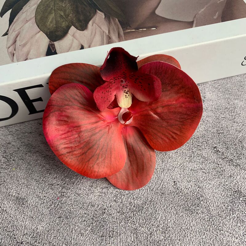 シミュレーション3dプリントフィルム蝶蘭花頭9センチDIYカードお土産喜糖箱装飾部品卸売り|undefined