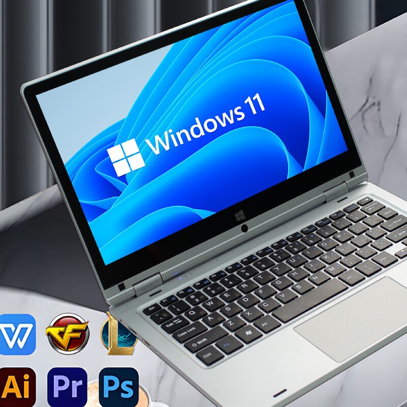 11.6inch Laptop N4020 Touch Screen + 360 Degree Rotation Specially Provided for Cross-Border Laptop Hot Models