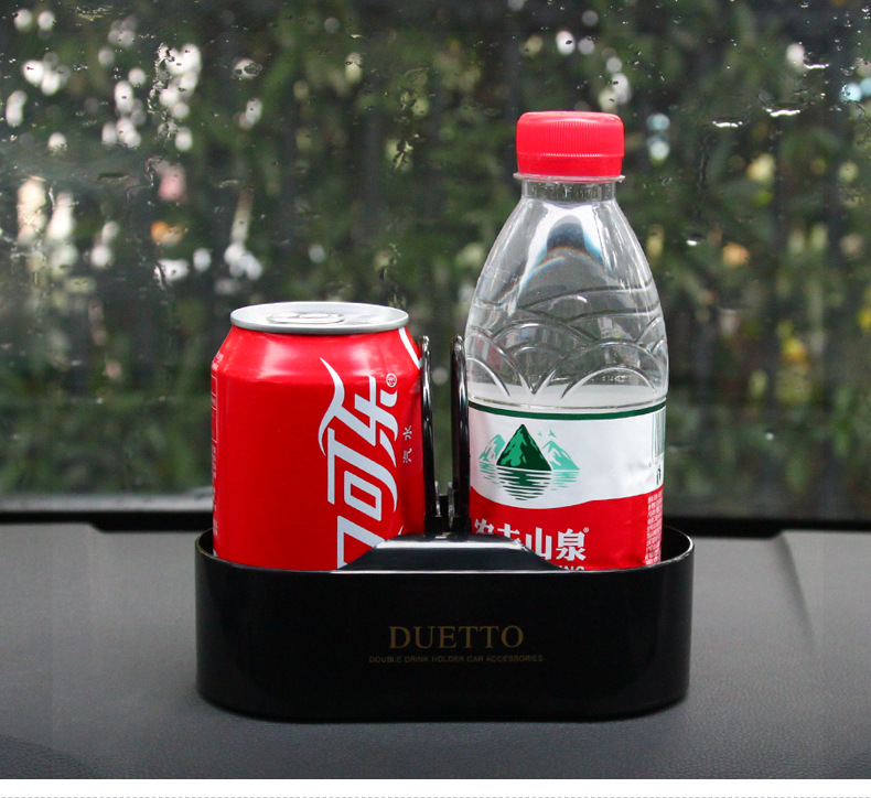 Car Cup Holder, Water Bottle Holder, Fixed Mount for Truck and Car Dashboard, Armrest Box Drink Holder, In-Car Cup Holder, Cup Tray