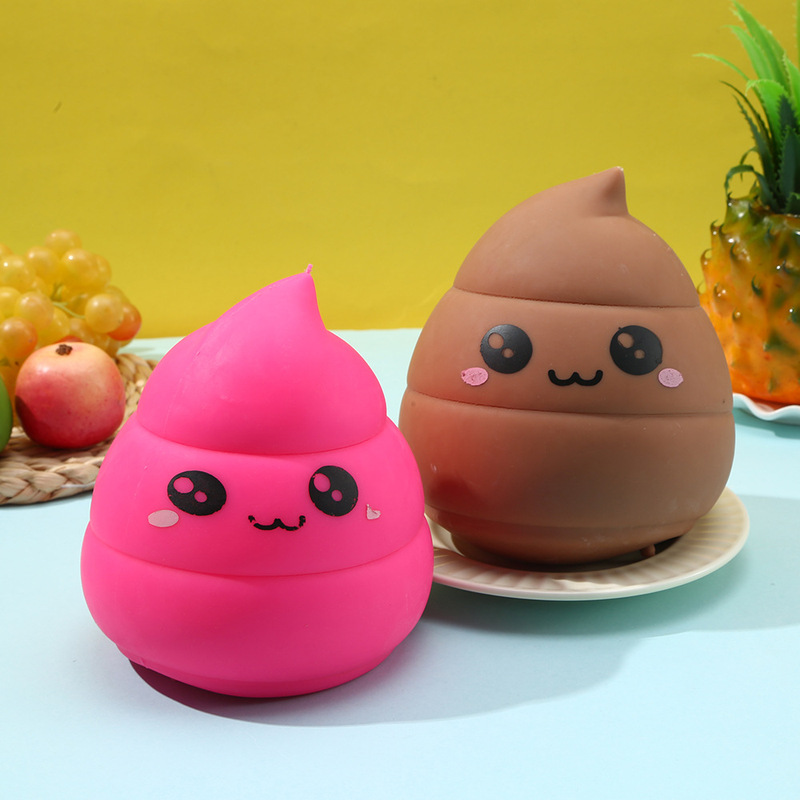 Cross-Border New Product Cartoon Poop Squishy Toy, Novelty Quirky Slow Rebound Stress Relief Toy, Creative Venting Stress Relief Gadget