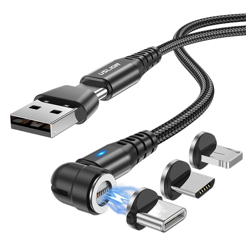 Venta caliente de seis en uno PD60W Uslion carga rápida cable de datos magnético soporte portátil teléfono móvil