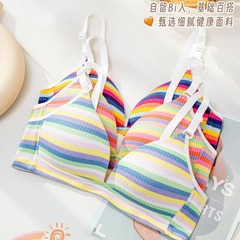 メーカー直販越境電気商東南アジアベトナムタイ女性フランス三角カップ小胸快適ブラジャー