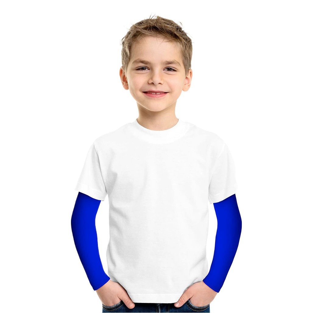 Летние тонкие детские солнцезащитные рукава на открытом воздухе