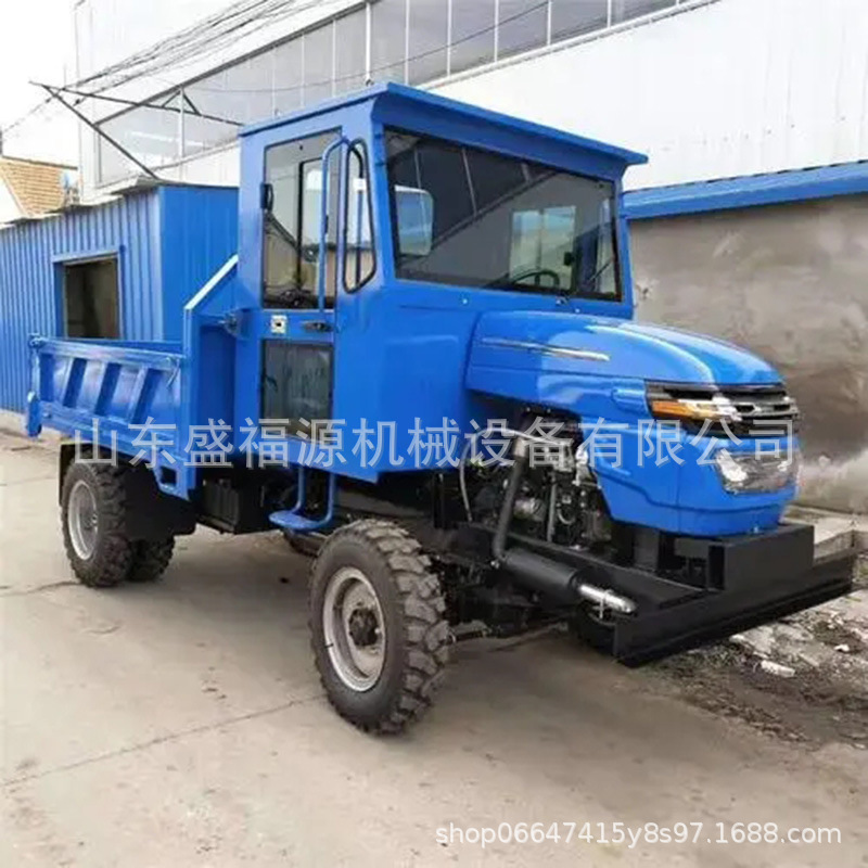 大马力动力强劲自卸四驱车 农用拉土四不像山林拉毛竹四轮运输车