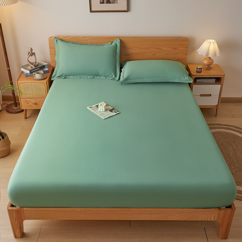 Sombrilla de cama funda de colchón de algodón de una sola pieza funda de cama de algodón fijo antideslizante funda protectora Simmons hotel al por mayor