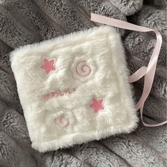 少女心一宮格星星毛茸日式魚板卡冊3寸照片卡毛絨相冊收納ins活孔