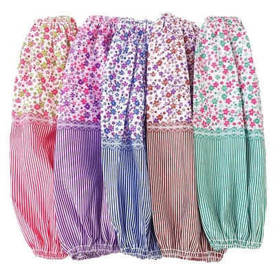 碎花袖套家务厨房防油防污防尘办公礼品居家清洁桃皮绒工作服