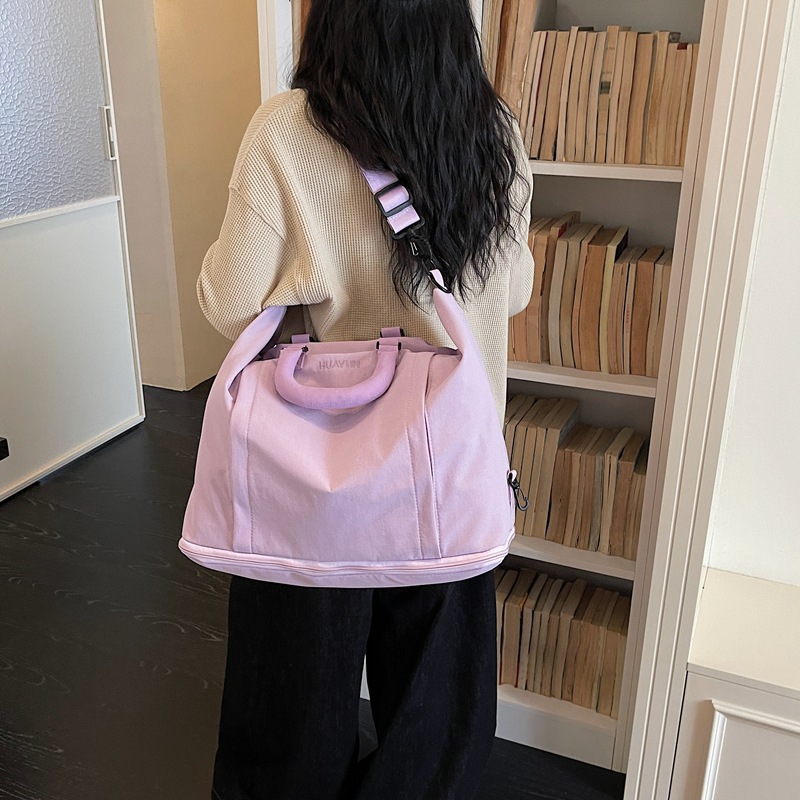 新款旅行包女大容量手提行李袋待产收纳包短途旅游便携包健身女包