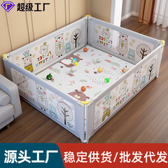 卸売りゲームフェンス子供の周りの赤ちゃん家庭用子供の地上フェンス安全防護柵工場