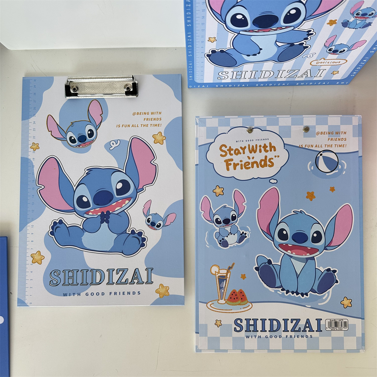 ステッチボードクリップ A4 ファイルクリップボード 高価値小学生ライティングパッド紙増粘テスト用紙情報