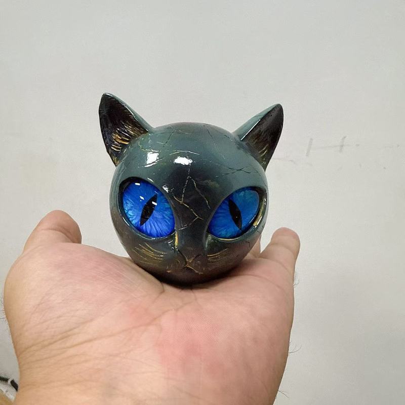 跨境新款树脂猫石|undefined