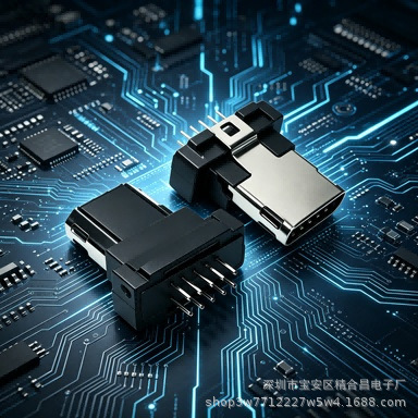 MINI USB 12PIN plywood male head Samsung 12p half pack plug full plastic with convex bag connector