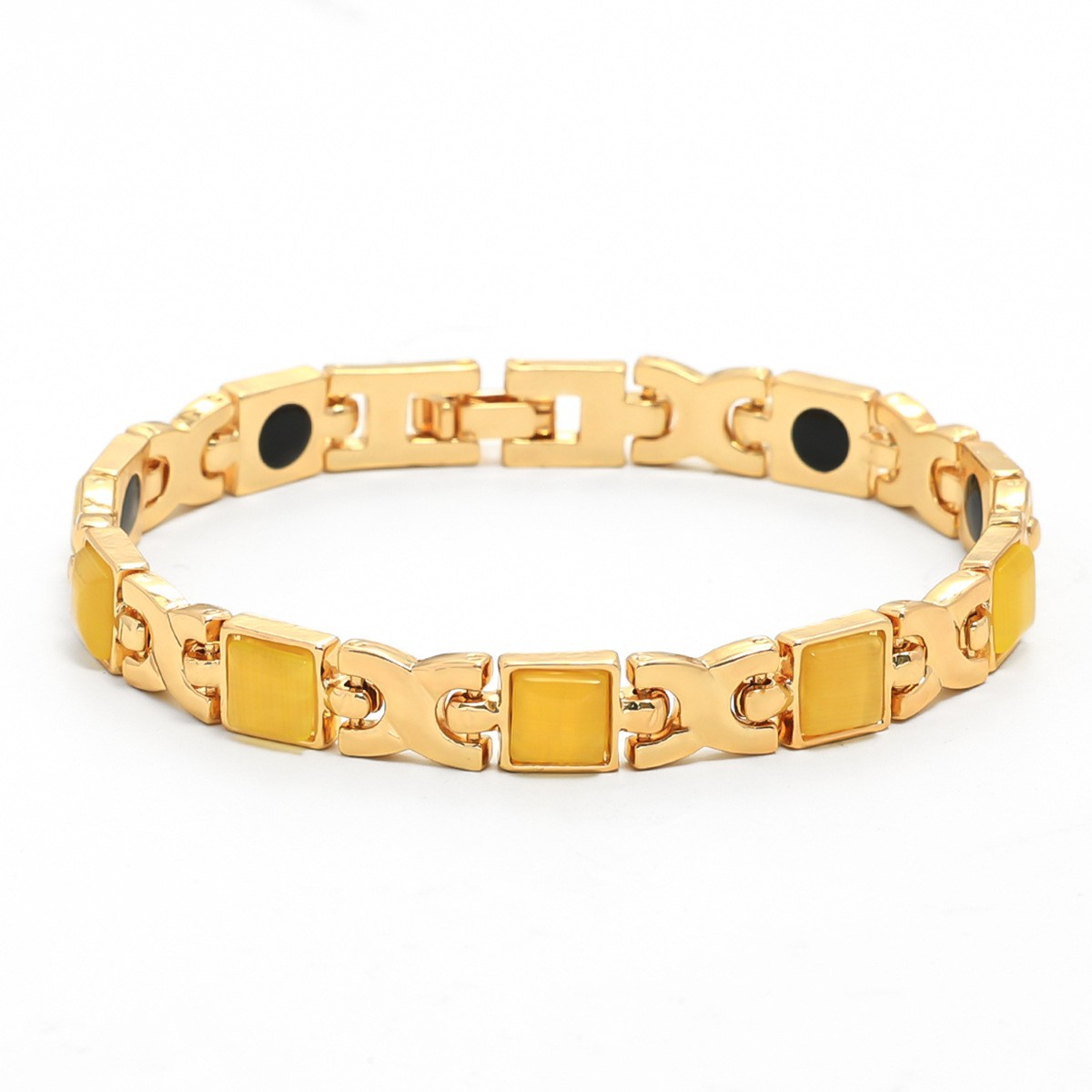 Venta de números, moda transfronteriza europea y americana, joyería de joyería de ópalo de imitación, pulsera de mujer versátil de alta gama image 9