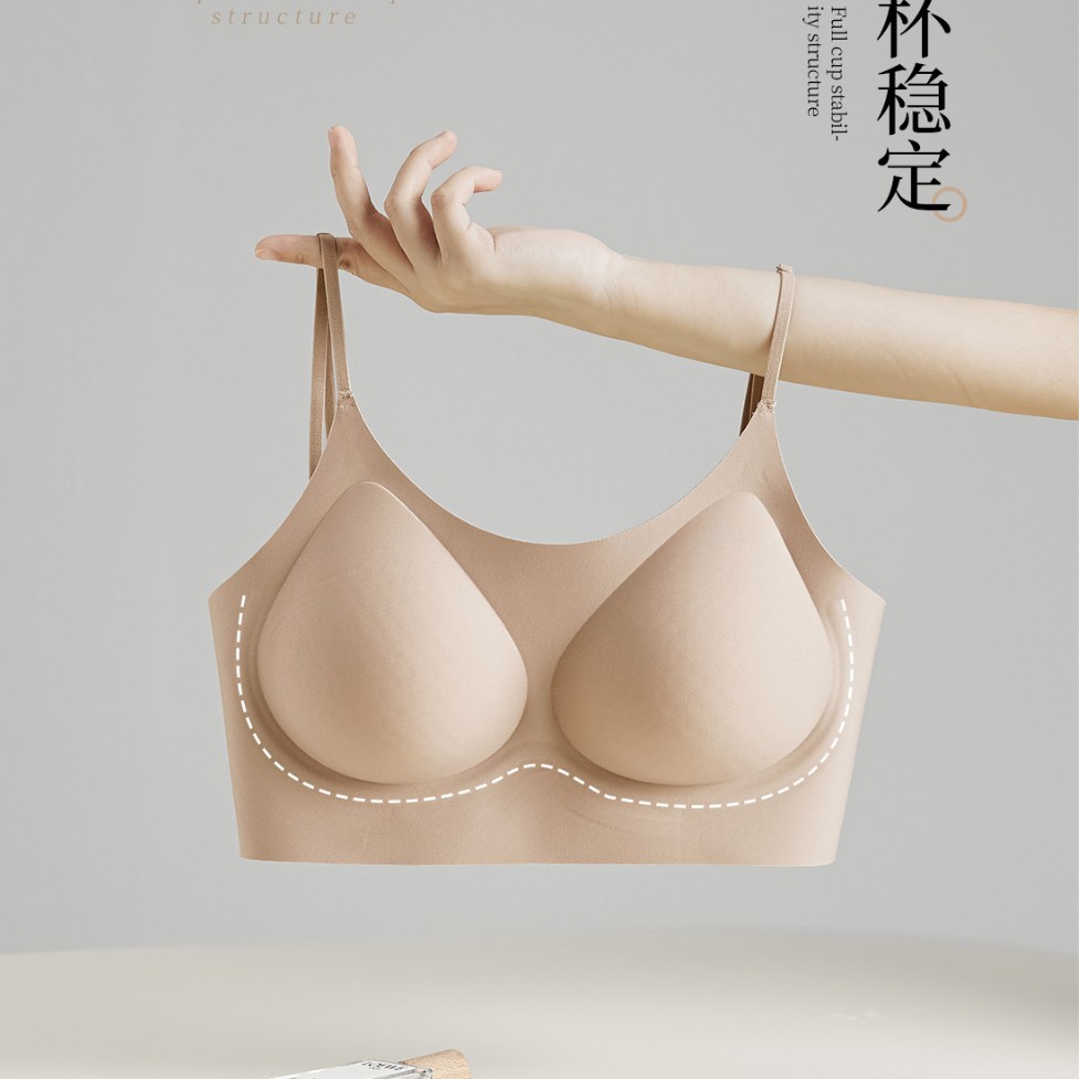 Venta directa de fábrica comercio electrónico transfronterizo Sudeste de Asia Vietnam Tailandia damas sin costuras sujetador de recogida lateral cómodo