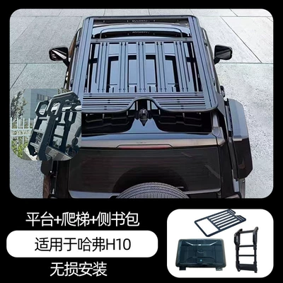 for Haval H10 platform: Other Car Modifications - haval-h10-platform-armrest-ladder-backpack